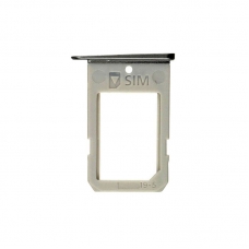 Bandeja SIM negra para Samsung Galaxy S6 Edge G925F 