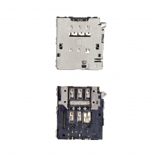 Lector de tarjeta SIM para Samsung Galaxy S6 Edge G925F/S6 Edge Plus G928F