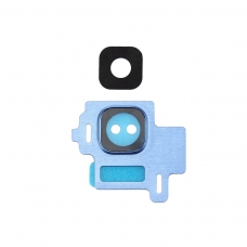 Embellecedor azul con lente de cámara para Samsung Galaxy S8 G950F