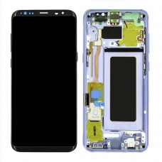 Pantalla completa con marco para Samsung Galaxy S8 G950F azul original