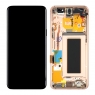 Pantalla completa con marco para Samsung Galaxy S9 G960F oro original