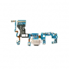 Placa auxiliar con conector USB Tipo C de carga datos y accesorios con micrófono para Samsung Galaxy S9 G960F/SD