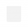 Tapa trasera para Samsung Galaxy Z Flip 3 F711 blanca