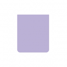 Tapa trasera para Samsung Galaxy Z Flip 4 5G SM-F721 violeta