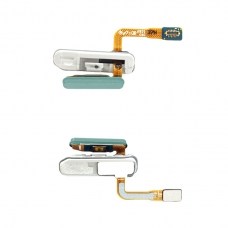 Flex con botón sensor/lector de huellas y encendido para Samsung Galaxy Z Flip 5 5G F731 verde