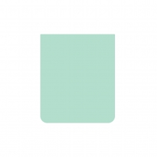 Tapa trasera para Samsung Galaxy Z Flip 5 F731 verde