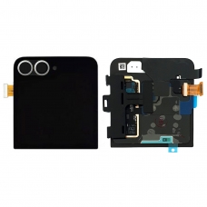 Pantalla completa exterior para Samsung Galaxy Z Flip 6 5G F741 plata original