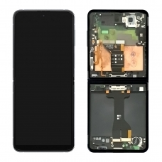 Pantalla completa con marco para Samsung Galaxy Z Flip 7 5G F766 negra original