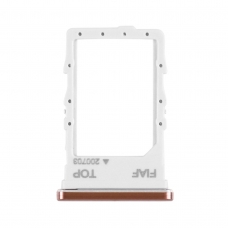 Bandeja SIM para Samsung Galaxy Z Fold 2 5G F916 bronce