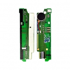 Placa inferior con micrófono y vibrador para Sony Xperia M2 Aqua D2403