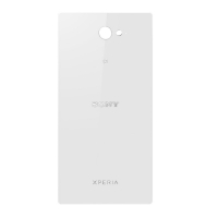 Carcasa trasera blanca para Sony Xperia M2 D2303 D2305 D2306