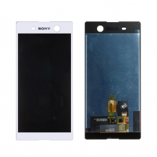 Pantalla completa para Sony Xperia M5 blanca