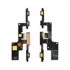 Flex de pulsadores laterales de volumen y encendido con lector de huella oro para Sony Xperia 10 Plus I4213