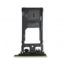 Bandeja SIM/micro SD color verde para Sony Xperia XZ F8331/F8332 