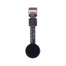 Botón de menú home negro con lector de huellas digitales para Sony Xperia XZ2 H8216/H8266