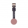 Botón de menú home rosa con lector de huellas digitales para Sony Xperia XZ2 H8216/H8266