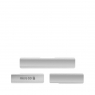 Set De Tapas Laterales plata de Micro SD+USB+SIM para Sony Xperia Z1 L39H/L39T/C6902/C6903/C6906/C6916/C6943 (3Pcs)
