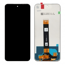 Pantalla completa para TCL 60 SE T517H/TCL 60 SE Nxtpaper 5G T521K/TCL 60R 5G T519H/TCL 60 5G T521H/TCL 605 T517D  negra