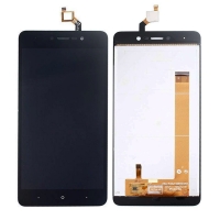 Pantalla completa compatible Wiko Lenny 4 Plus negra