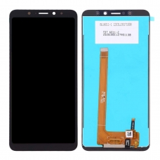 Pantalla completa compatible Wiko View XL negra