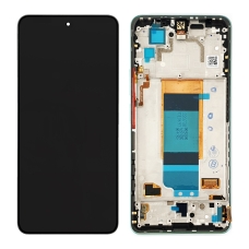 Pantalla completa con marco para Xiaomi Pocophone F4 verde original nueva