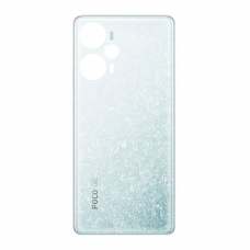 Tapa trasera para Xiaomi Pocophone Poco F5 5G blanca