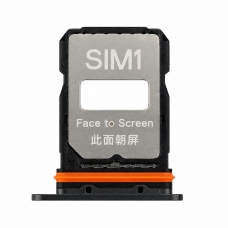 Bandeja SIM para Xiaomi Poco F7 Pro 5G negra