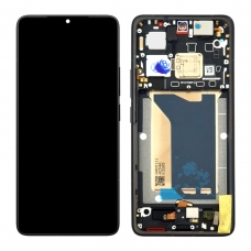 Pantalla completa con marco para Xiaomi Pocophone Poco F7 Ultra 5G negra original nueva