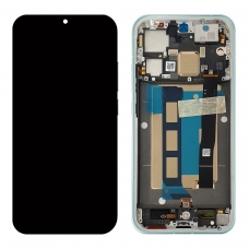 Pantalla completa con marco original para Xiaomi Pocophone Poco F8 Pro 5G azul
