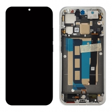 Pantalla completa con marco original para Xiaomi Pocophone Poco F8 Pro 5G titanium silver