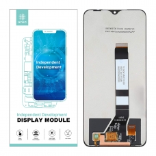 IKREA Pantalla completa para Xiaomi Xiaomi Poco M3 M2010J19CG/Redmi 9T/9 Power/Redmi Note 9 4G (2020)(NF) negra Calidad Premium