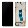 Pantalla completa con marco para Xiaomi Pocophone M7 Pro 5G plata original