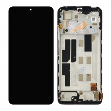 Pantalla completa con marco para Xiaomi Redmi Note 11 Pro 5G/Pocophone X4 Pro negra original reparada