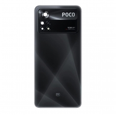 Tapa Trasera Con Lente Para Xiaomi Pocophone X4 Pro Negra original