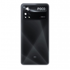 Tapa trasera con lente para Xiaomi Pocophone X4 Pro negra original