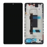 Pantalla completa con marco para Xiaomi Pocophone X5 Pro 5G negra original nueva