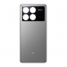Tapa trasera con embellecedor para Xiaomi Poco X6 Pro 5G gris original