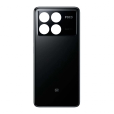 Tapa trasera con embellecedor para Xiaomi Poco X6 Pro 5G negra original