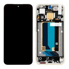 Pantalla completa con marco para Xiaomi Pocophone Poco X8 Pro 5G blanca original