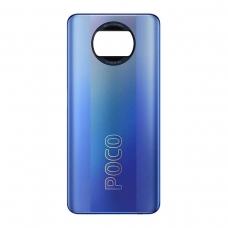 Tapa trasera azul/frost blue para Xiaomi Pocophone X3 Pro original