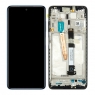 Pantalla completa con marco para Xiaomi Pocophone X3 NFC J20C tarnish original nueva