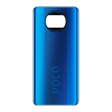 Tapa trasera azul para Xiaomi Pocophone X3 original