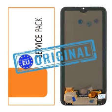 Pantalla completa para Xiaomi Mi 10 Lite 5G/Redmi 10X PRO 5G/Redmi 10X 5G negra original(Service Pack) EU