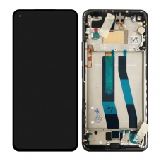 Pantalla completa con marco para Xiaomi Mi 11 Lite 5G negra original nueva
