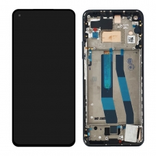 Pantalla completa con marco para Xiaomi Mi 11 Lite negra original nueva