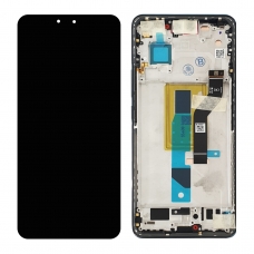 Pantalla completa con marco para Xiaomi Mi 13 Lite 5G negra original