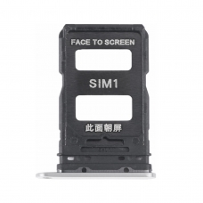 Bandeja SIM para Xiaomi Mi 14 5G plata