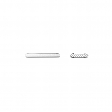 Botones laterales para Xiaomi Mi 14T Pro plata/gris(2Pcs)