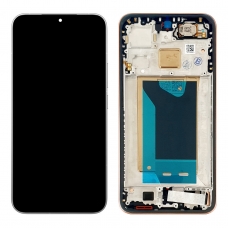 Pantalla completa con marco para Xiaomi 15T 5G oro rosa original