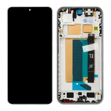 Pantalla completa con marco para Xiaomi Mi 17T 5G blanca original